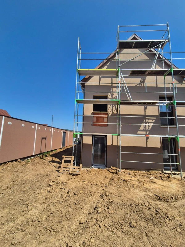 Dorlisheim enduit en cours autre angle