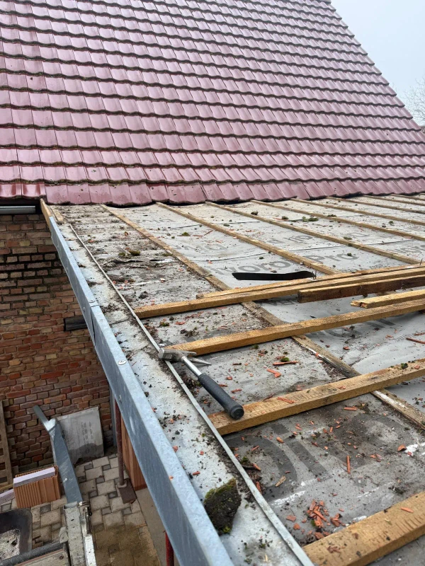 Eberbach démolition toiture
