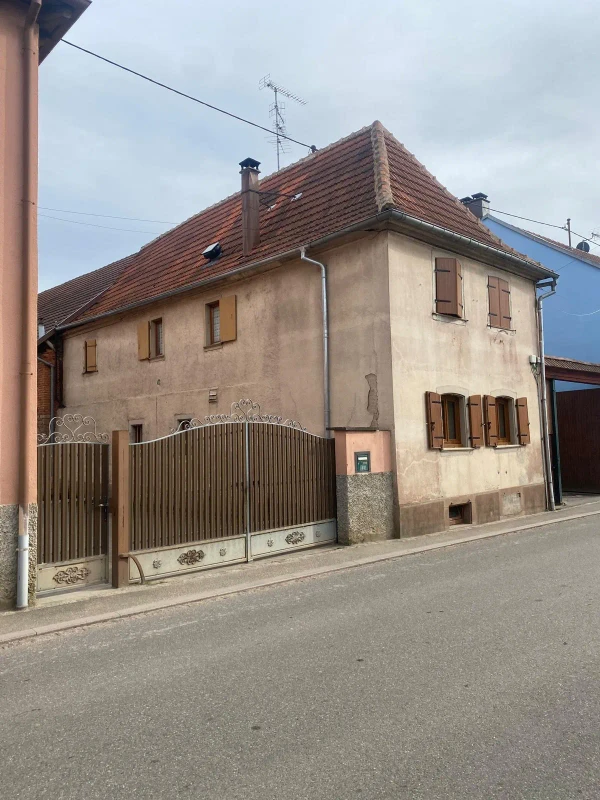 Epfig façade avant ravalement