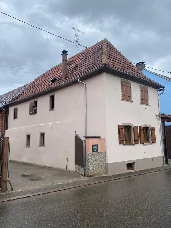 Epfig résultat final façade peinte