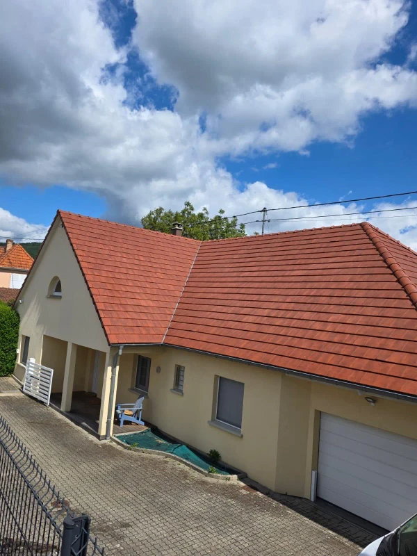 Zinswiller toiture propre après 2